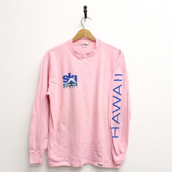 Vintage Ski Mauna Kea Hawaii Long Sleeve T Shirt Large - Picture 4 of 9